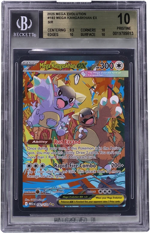2025 Pokemon TCG Mega Evolution #182 Mega Kangaskhan ex SIR