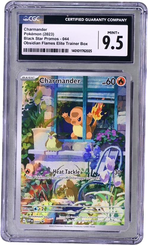 2023 Pokemon Black Star Promos - Scarlet & Violet SVPEN 044 Charmander Obsidian Flames Elite Trainer Box (Holo)