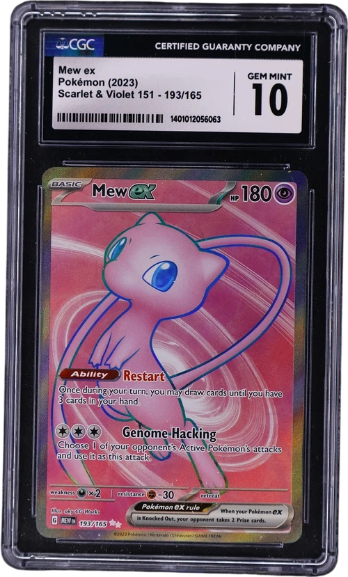 2023 Pokemon Scarlet & Violet 151 - MEW EN 193/165 Mew ex Ultra Rare Holo