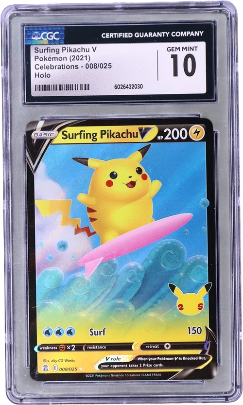 2022 Pokemon Lost Origin TG17/TG30 Pikachu VMAX Trainer Gallery Holo