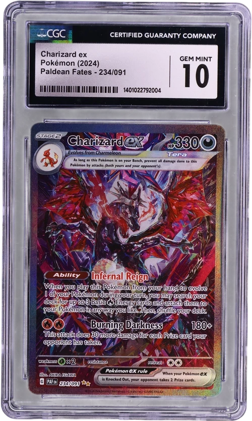2024 Pokemon Paldean Fates - PAF EN 234/091 Charizard ex Special Illustration Rare (Holo)
