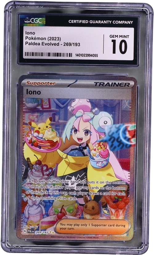 2023 Pokemon Paldea Evolved - PAL EN 269/193 Iono Special Illustration Rare (Holo)