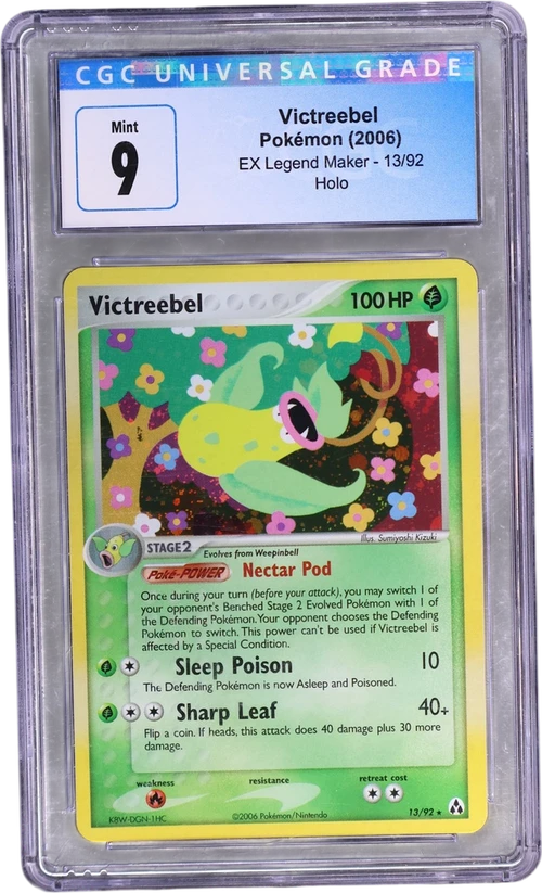2006 Pokemon EX Legend Maker 13/92 Victreebel Holo