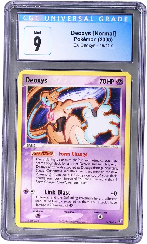 2005 Pokemon EX Deoxys 16/107 Deoxys