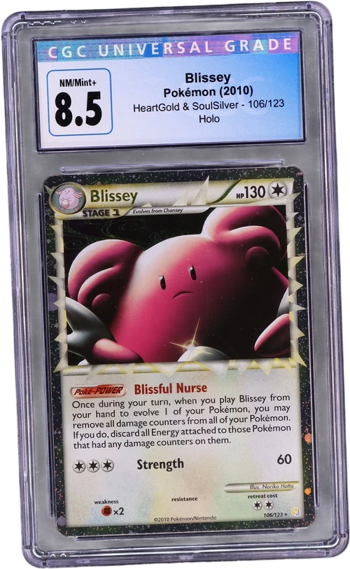 2010 Pokemon HeartGold & SoulSilver 106/123 Blissey Holo