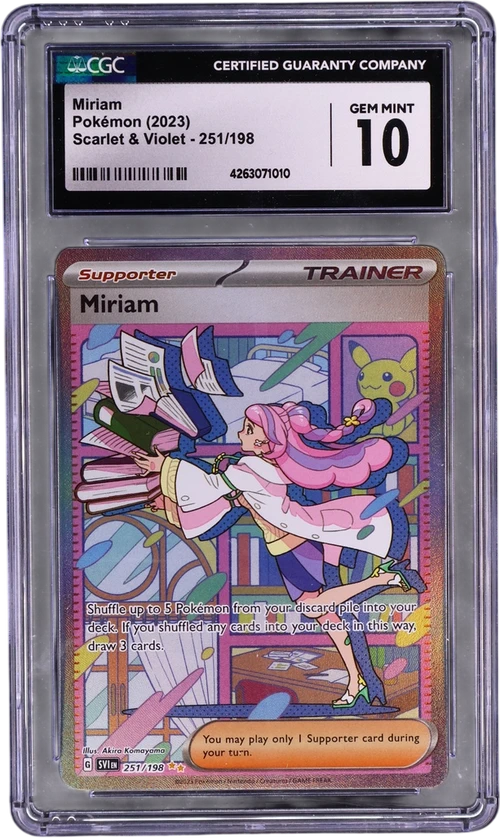 2023 Pokemon Scarlet & Violet - SV1EN 251/198 Miriam Special Illustration Rare (Holo)