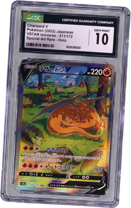 2022 Pokemon VSTAR Universe - s12a Japanese 211/172 Charizard V Special Art Rare Holo