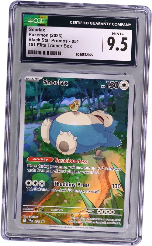 2023 Pokemon Black Star Promos - Scarlet & Violet SVPEN 051 Snorlax 151 Elite Trainer Box (Holo)