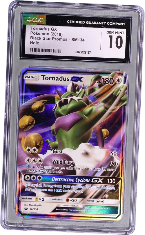 2018 Pokemon Black Star Promos - Sun & Moon SM134 Tornadus GX (Holo)