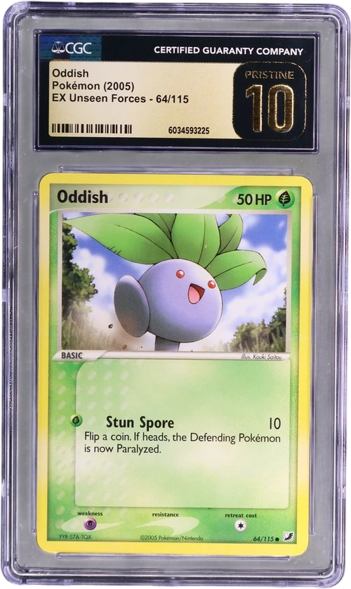 2005 Pokemon EX Unseen Forces 64/115 Oddish