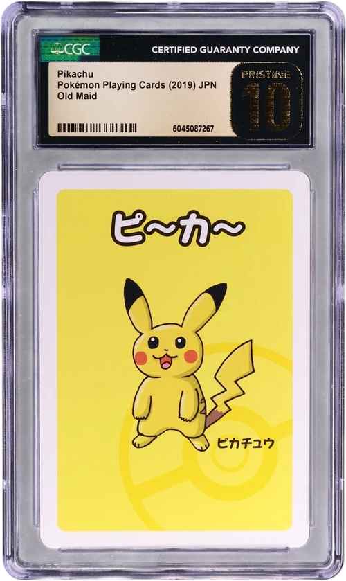 2019 Old Maid (Red Back) Japanese Pikachu