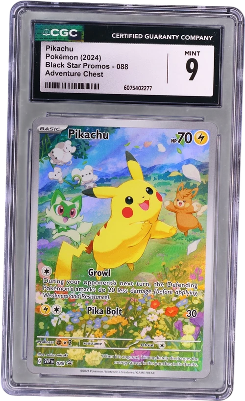 2024 Pokemon Black Star Promos - Scarlet & Violet SVP EN 088 Pikachu Adventure Chest (Holo)