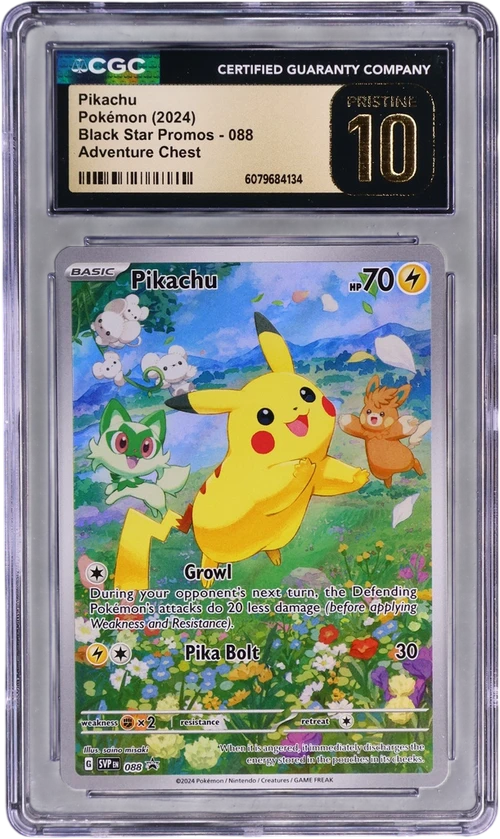 2024 Pokemon Black Star Promos - Scarlet & Violet SVP EN 088 Pikachu Adventure Chest (Holo)