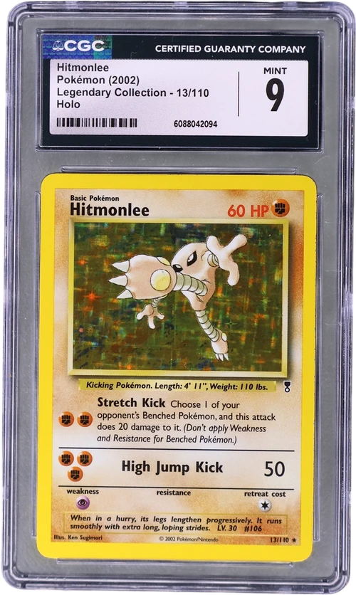 2002 Pokemon Legendary Collection 13/110 Hitmonlee Holo