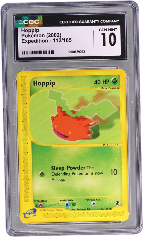 2002 Pokemon Expedition 112/165 Hoppip