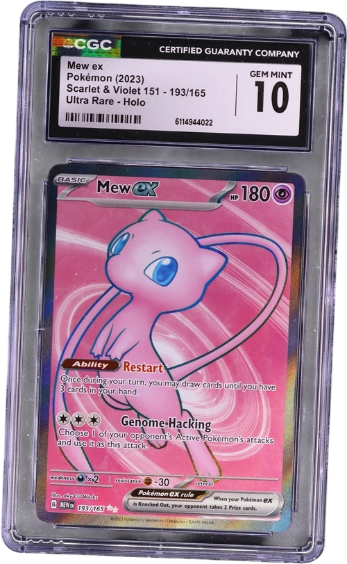 2023 Pokemon Scarlet & Violet 151 - MEW EN 193/165 Mew ex Ultra Rare Holo