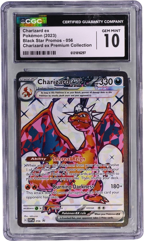 2023 Pokemon Black Star Promos - Scarlet & Violet SVP EN 056 Charizard ex Charizard ex Premium Collection (Holo)