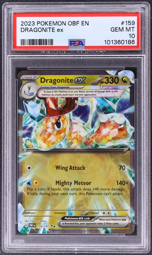 2023 Pokemon Obf En-Obsidian Flames #159 Dragonite Ex