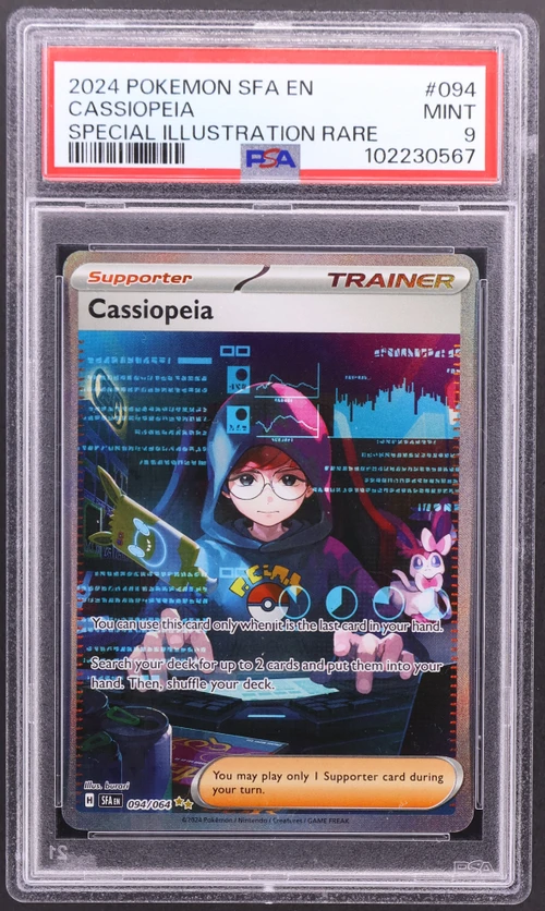 2024 Pokemon Sfa En-Shrouded Fable #094 Cassiopeia Special Illustration Rare