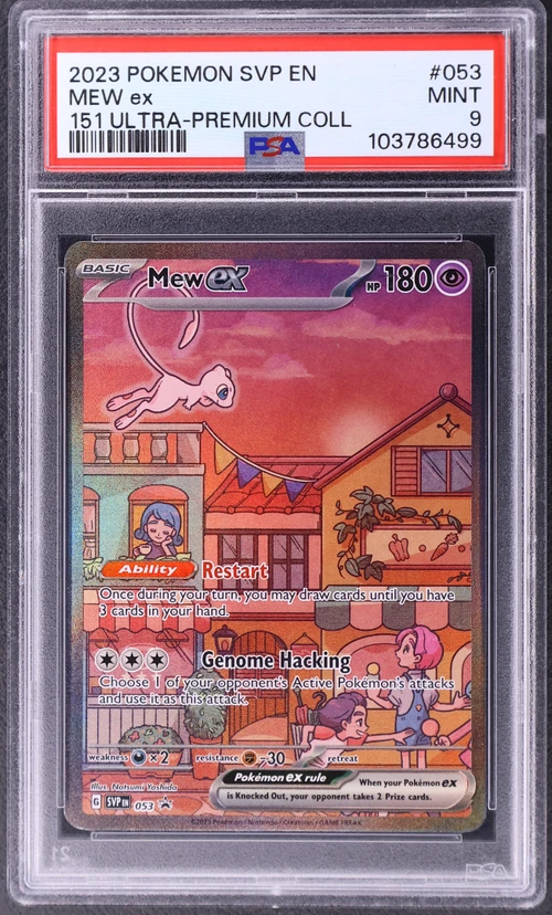 2023 Pokemon Svp En-Sv Black Star Promo #053 Mew Ex 151 Ultra-Premium Collection