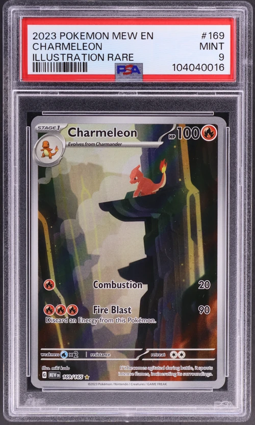 2023 Pokemon Mew En-151 #169 Charmeleon Illustration Rare