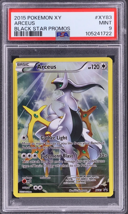 2015 Pokemon Xy Black Star Promos #XY83 Arceus