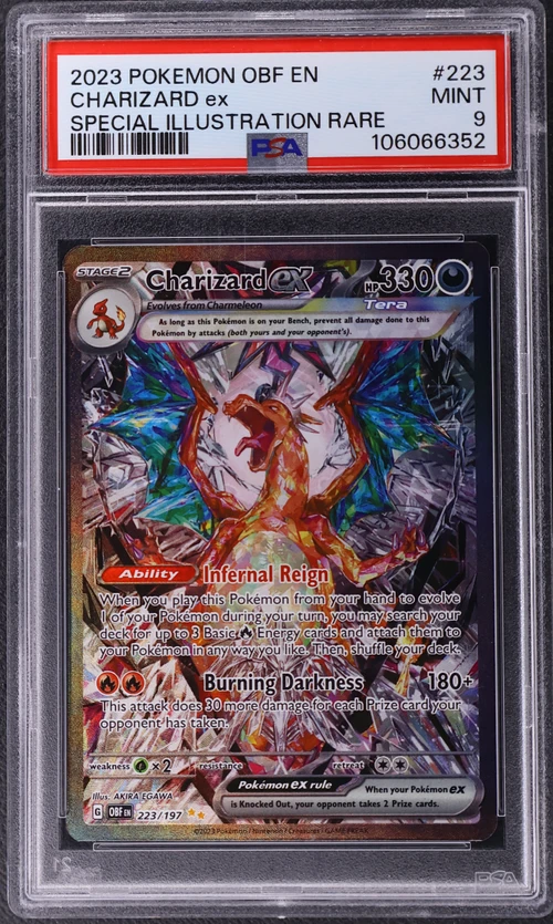 2023 Pokemon Obf En-Obsidian Flames #223 Charizard Ex Special Illustration Rare