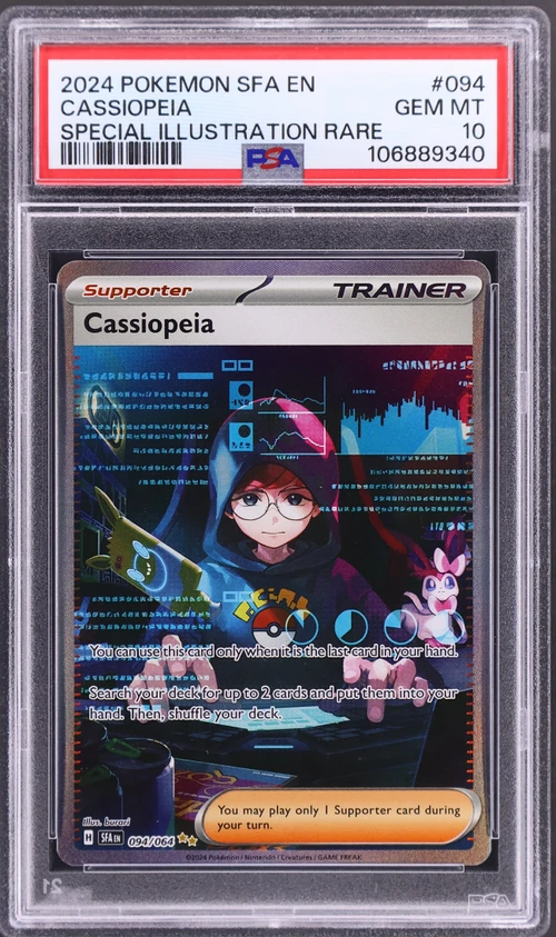 2024 Pokemon Sfa En-Shrouded Fable #094 Cassiopeia Special Illustration Rare