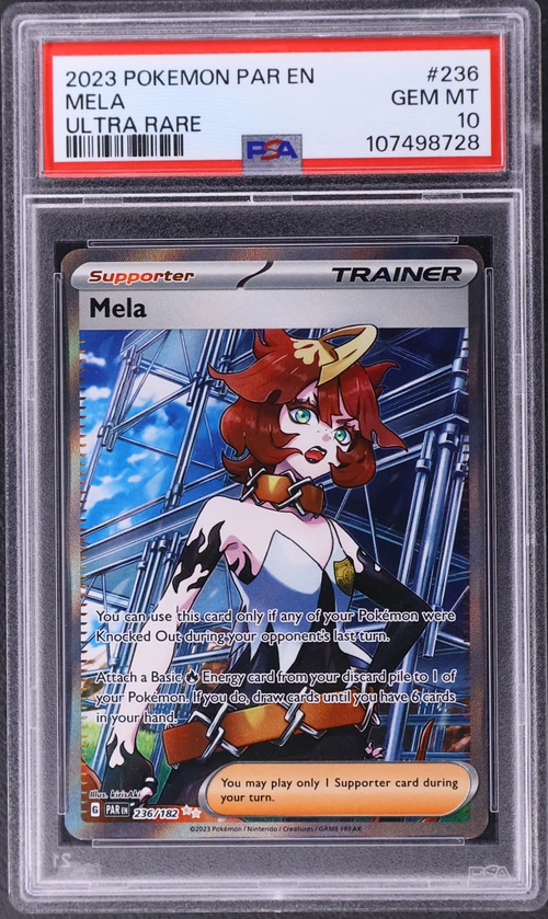 2023 Pokemon Par En-Paradox Rift #236 Mela Ultra Rare