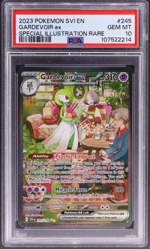 2023 Pokemon Svi En-Scarlet & Violet #245 Gardevoir Ex Special Illustration Rare