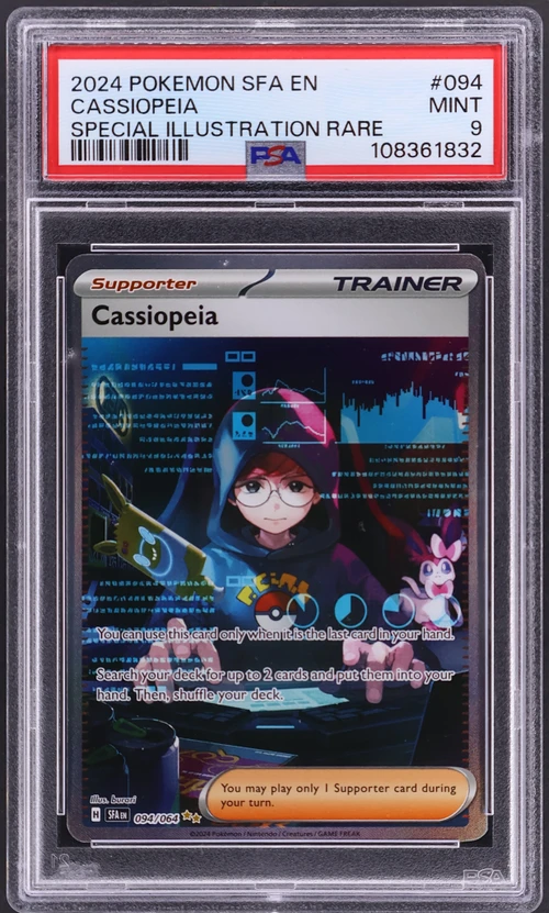 2024 Pokemon Sfa En-Shrouded Fable #094 Cassiopeia Special Illustration Rare