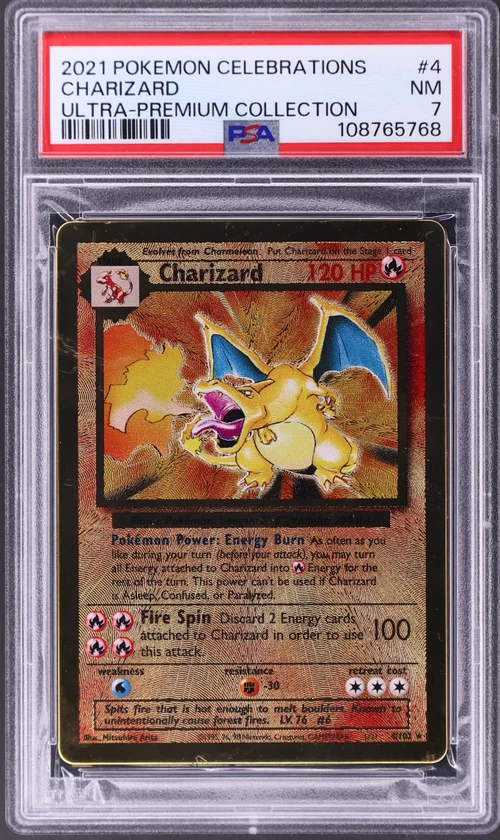 2021 Pokemon Celebrations Ultra-Premium Collection #4 Charizard