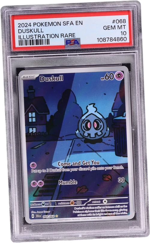 2024 Pokemon Sfa En-Shrouded Fable #068 Duskull Illustration Rare
