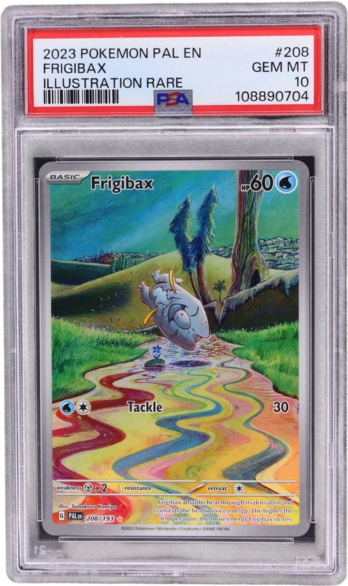 2023 Pokemon Pal En-Paldea Evolved #208 Frigibax Illustration Rare