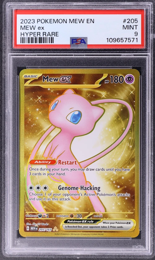 2023 Pokemon Mew En-151 #205 Mew Ex Hyper Rare