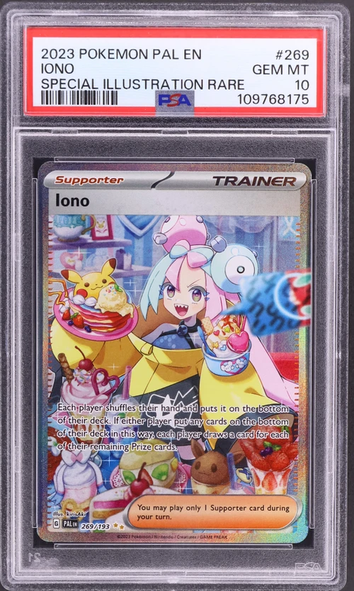 2023 Pokemon Pal En-Paldea Evolved #269 Iono Special Illustration Rare