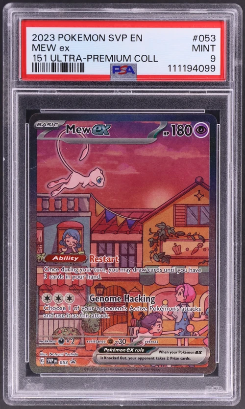 2023 Pokemon Svp En-Sv Black Star Promo #053 Mew Ex 151 Ultra-Premium Collection