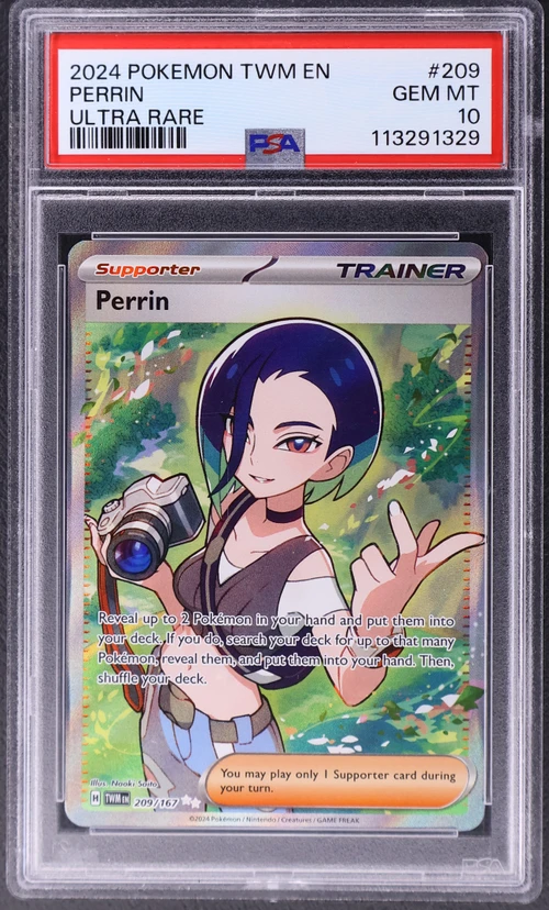 2024 Pokemon Twm En-Twilight Masquerade #209 Perrin Ultra Rare