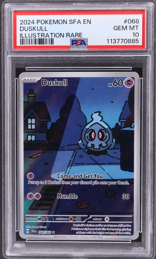 2024 Pokemon Sfa En-Shrouded Fable #068 Duskull Illustration Rare