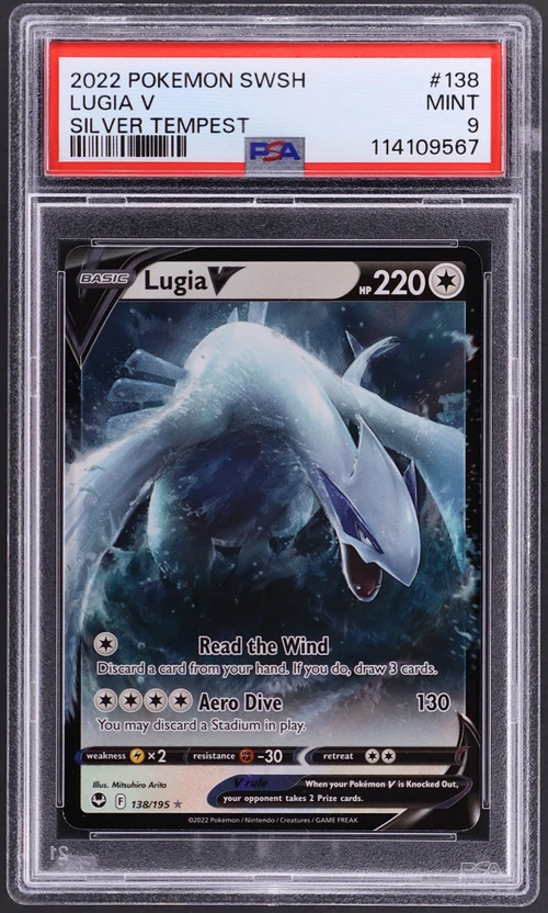 2022 Pokemon Sword & Shield Silver Tempest #138 Lugia V