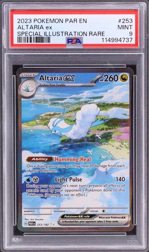 2023 Pokemon Par En-Paradox Rift #253 Altaria Ex Special Illustration Rare