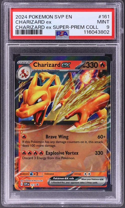 2024 Pokemon Svp En-Sv Black Star Promo #161 Charizard Ex Charizard Ex Super-Premium Collection