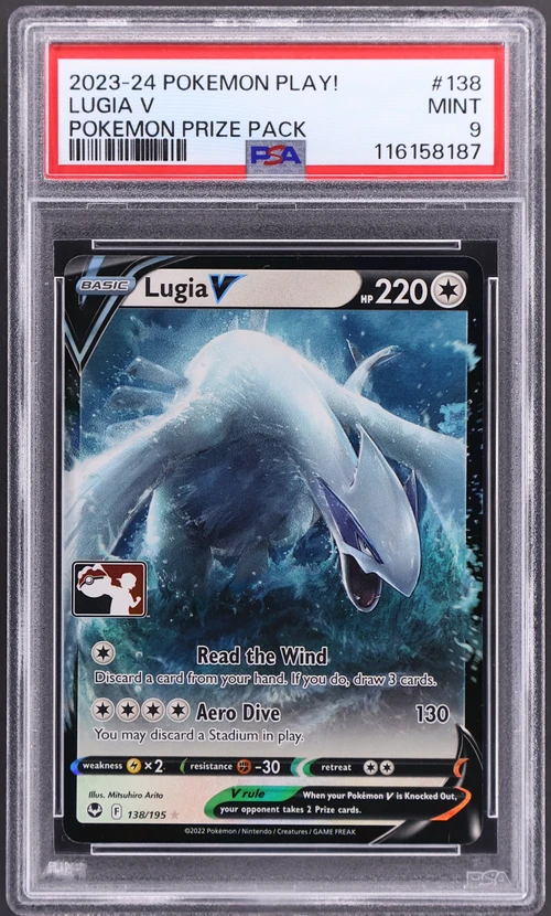 2023-2024 Pokemon Play! Pokemon Prize Pack #138 Lugia V