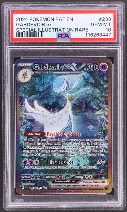 2024 Pokemon Paf En-Paldean Fates #233 Gardevoir Ex Special Illustration Rare