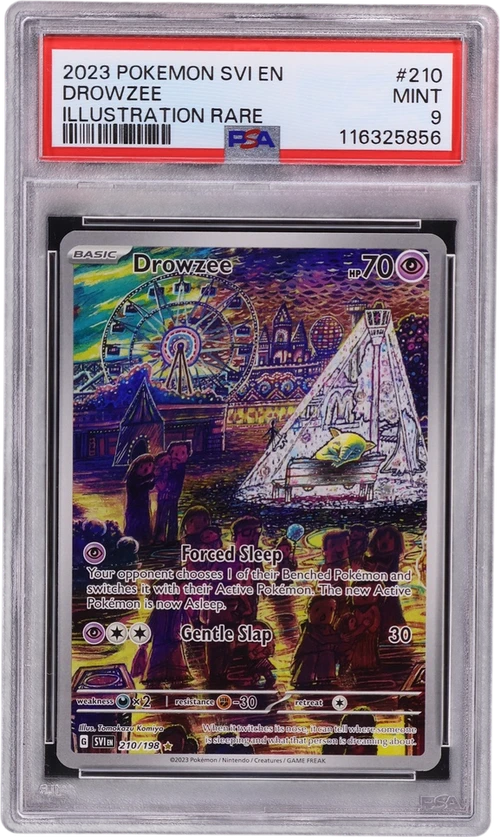 2023 Pokemon Svi En-Scarlet & Violet #210 Drowzee Illustration Rare