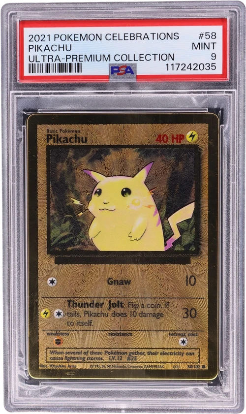 2021 Pokemon Celebrations Ultra-Premium Collection #58 Pikachu