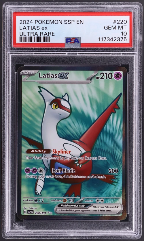 2024 Pokemon Ssp En-Surging Sparks #220 Latias Ex Ultra Rare