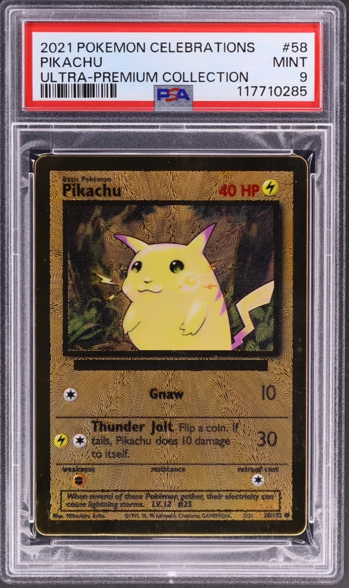 2021 Pokemon Celebrations Ultra-Premium Collection #58 Pikachu