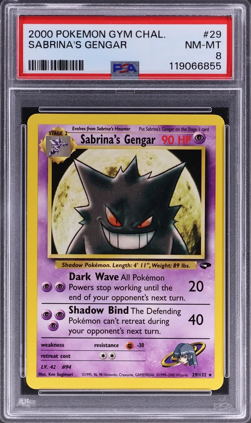 2000 Pokemon Gym Challenge #29 Sabrina's Gengar