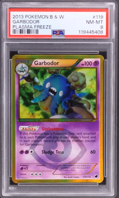 2013 Pokemon Black & White Plasma Freeze #119 Garbodor